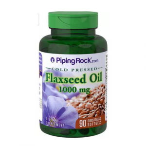 Buy Piping Rock Flaxseed Oil 1000mg (90 Softgels) Online in Nigeria