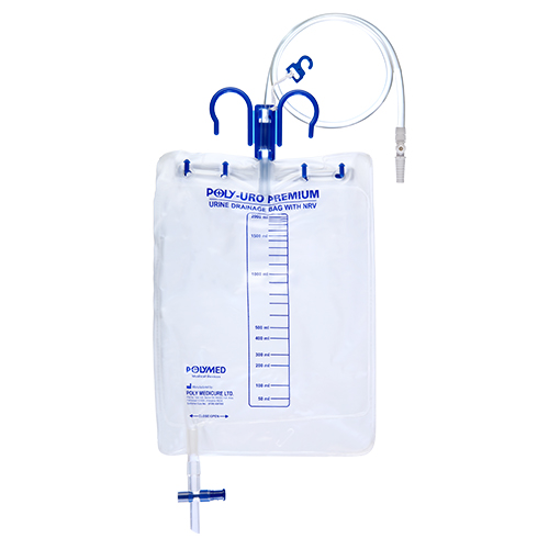 Urine Drainage Bag (with Inlet and Outlet 2000ml)