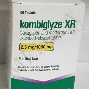 Kombiglyze Saxagliptin + Metformin (2.5 Mg / 1000mg) Tablet