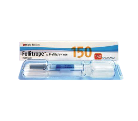 Follitrope Prefilled Syringe (150 SC/IM)