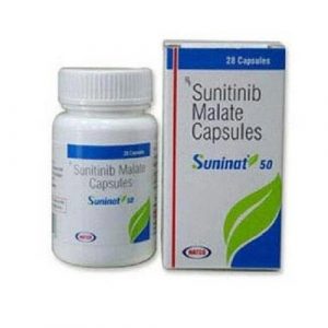 Sunitinib Malate 50mg (28 Capsules)