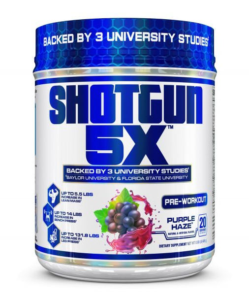 Shotgun 5x Pre-Workout Powder (20 Servings)